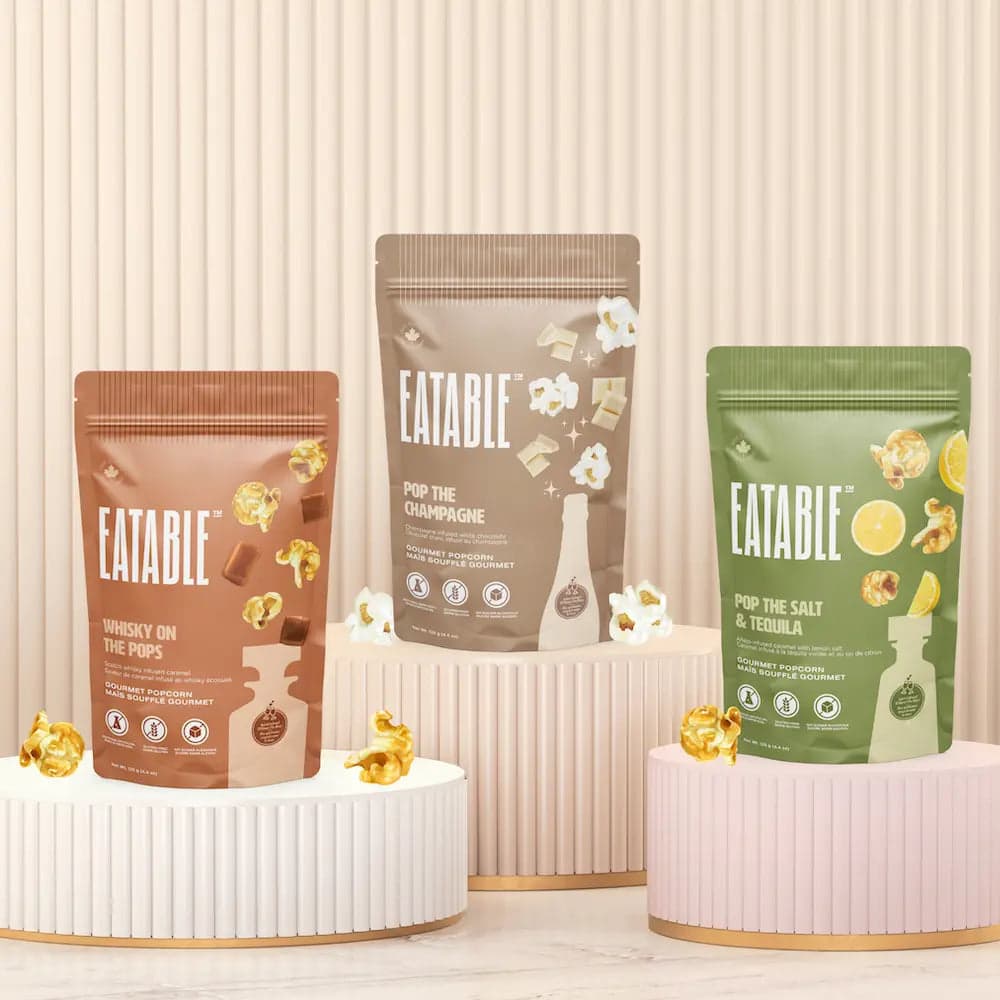 EATABLE gourmet popcorn assortment